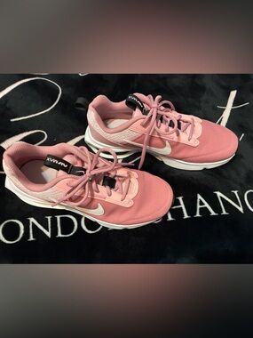 NEW! Nike Air Max INTRLK lite, Pink Running Sneakers with White Swoosh